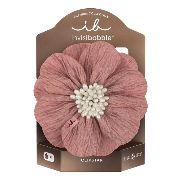 CLIPSTAR PREMIUM Bloom - Haarklammer, INVISIBOBBLE