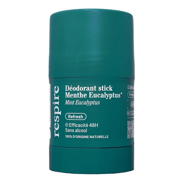Deo-Stick Minze Eukalyptus - Wirksamkeit 48H, RESPIRE