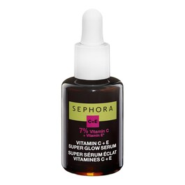 Vitamin C + E Super Glow Serum - Strahlender + ebenmäßiger Teint 