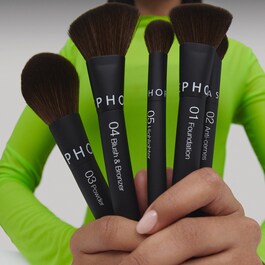 Le Set de Pinceaux Visage - Intuitive Anwendung, perfektes Finish