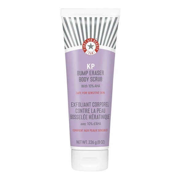 KP Bump Eraser Body Scrub with 10% AHA - Körper-Peeling mit AHAs, FIRST AID BEAUTY