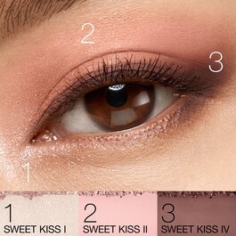 Sweet Kiss Quad Eyeshadow - Palette mit 4 Lidschatten