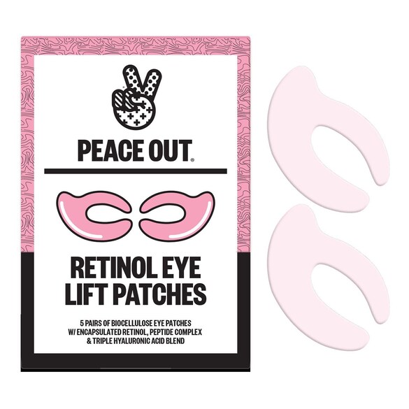 Retinol Eye Lift Patches - Augenpatches aus Biocellulose, PEACE OUT SKINCARE