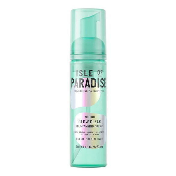 Glow Clear Self Tanning Mousse, ISLE OF PARADISE