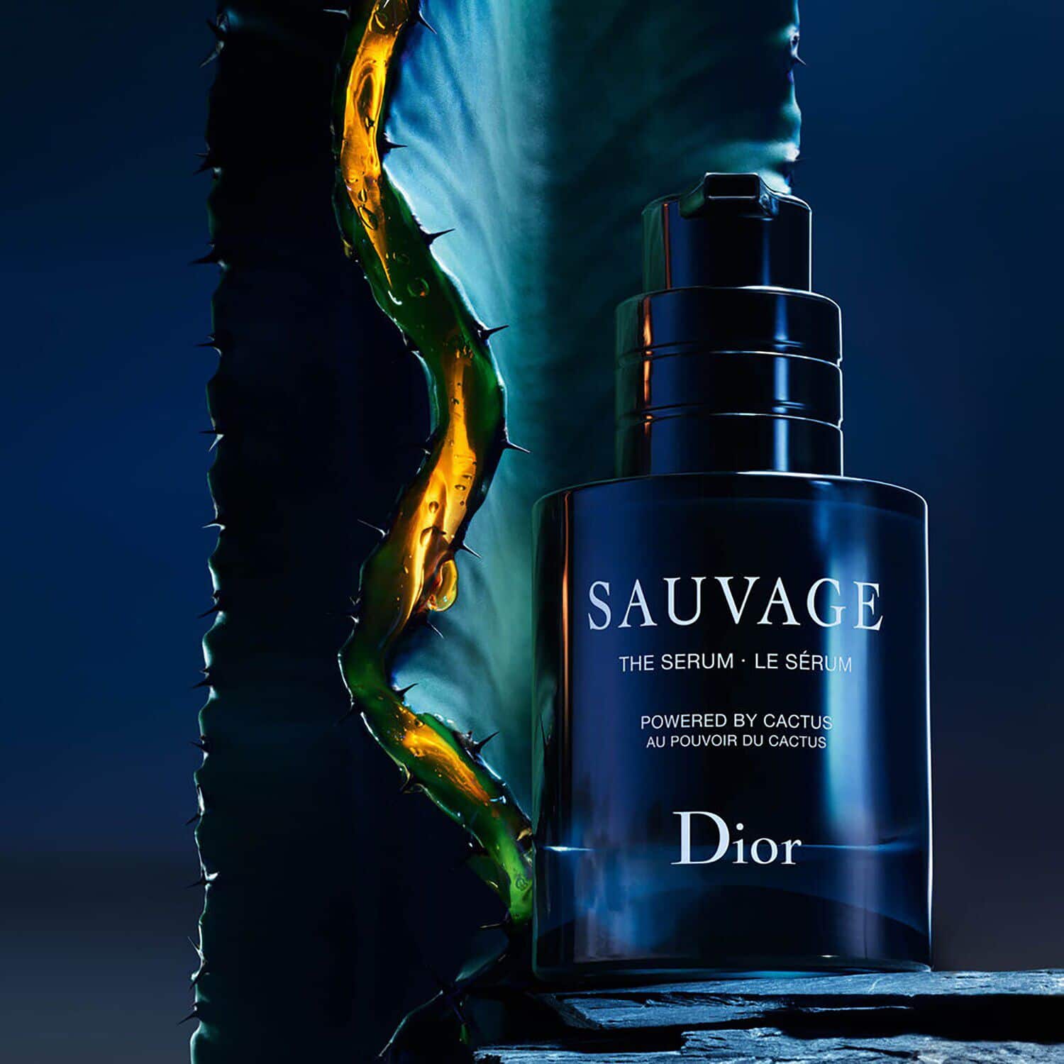 Sauvage Gesichtsserum mit der Kraft des Kaktus