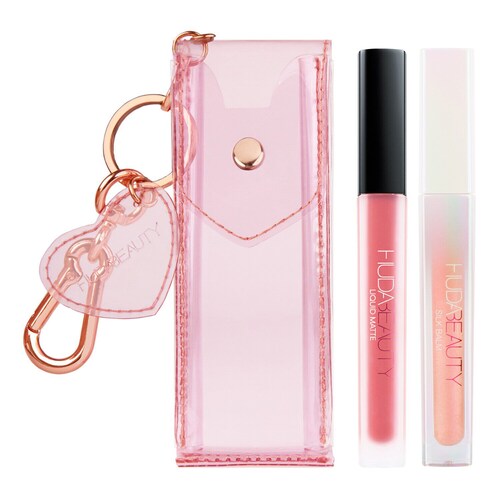 Huda Beauty - Cherry Blossom Lips Set - Lippenset - -cherry Blossom Lip Kit