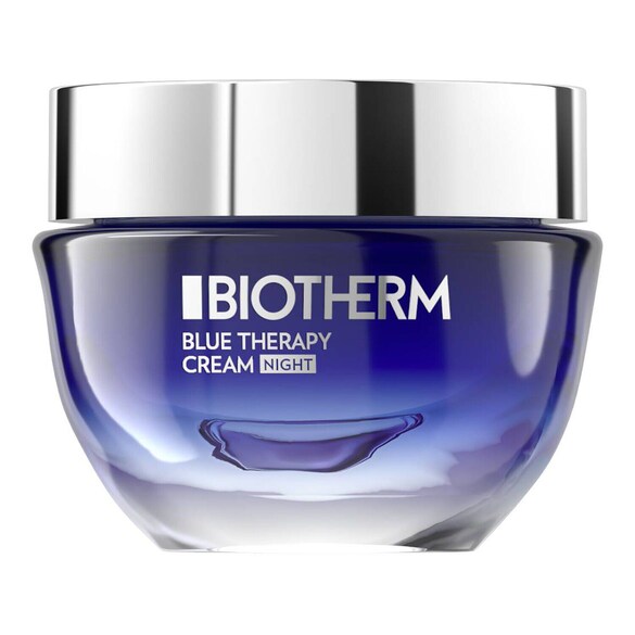 Blue Therapy Night Nachtpflege - Intensive Nachtcreme mit Anti-Falten-Effekt, BIOTHERM