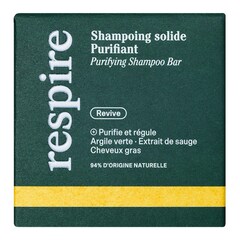 Festes Shampoo - Reinigendes Shampoo, RESPIRE