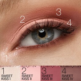 Sweet Kiss Quad Eyeshadow - Palette mit 4 Lidschatten