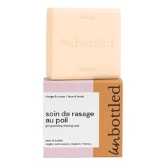 Rasierpflege - Feste Gesichtspflege mit Aloe vera und Sheabutter, UNBOTTLED