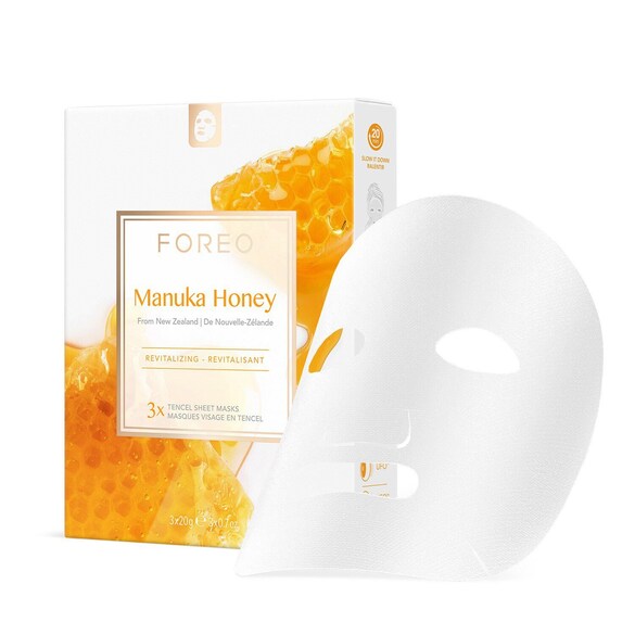 Manuka Honey Sheet Mask - Tuchmaske Manuka Honey Farm To Face Collection, FOREO