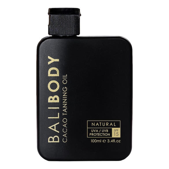 Cacao Tanning Oil SPF 15 - Schützendes Selbstbräunungsöl, BALI BODY
