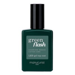 Nagellack Green Flash - Semi-permanenter Nagellack Top Coat