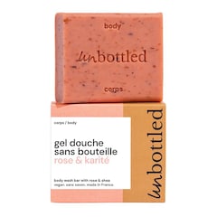 Duschgel ohne Flasche Rose & Karité - pH-neutrale Seife , UNBOTTLED