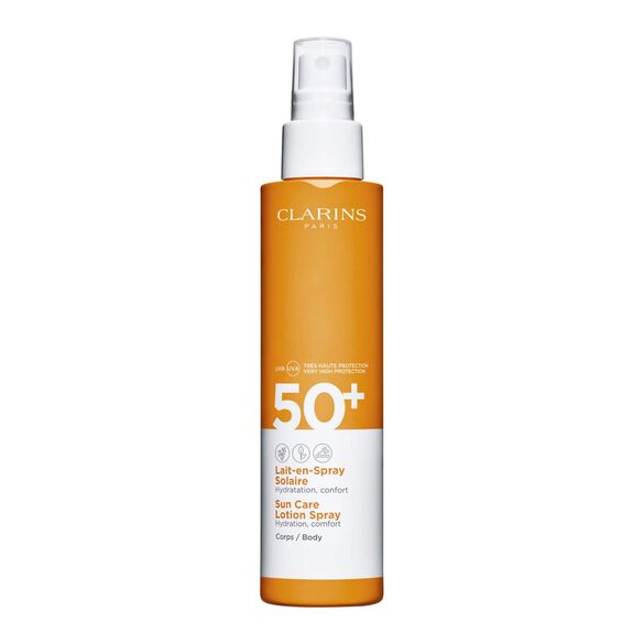 Lait-en-Spray Solaire Corps UVB/UVA 50+, CLARINS