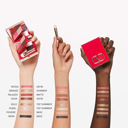 Color-Flip - Lidschattenpalette mit 8 Farben