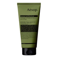 Körperpeeling mit Geranienblättern – Reinigendes Peeling, AESOP