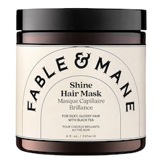 Glanzhaarmaske - Mit Schwarztee, FABLE & MANE