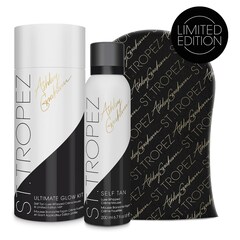 Set Ultimate Glow Ashley Graham – Bräunungsschaum & Handschuh Limitierte Edition, ST TROPEZ
