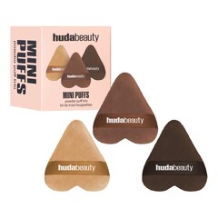 Mini Puffs Powder Puff Trio - Drei Mini-Puderquasten, HUDA BEAUTY