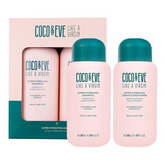 Super Hydration Duo - Feuchtigkeitsspendendes Set mit Shampoo und Conditioner, COCO & EVE