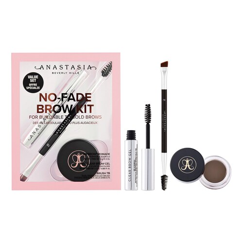 Anastasia Beverly Hills - No-fade - Augenbrauen-schminkset - -kits No-fade Brow Soft Brown