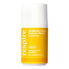 Deo-Roll-on - Deodorant Sanftes Monoi 24-Stunden-Wirkung, RESPIRE