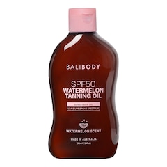 Watermelon Tanning Oil SPF 50 - Schutzendes Bräunungsöl, BALI BODY
