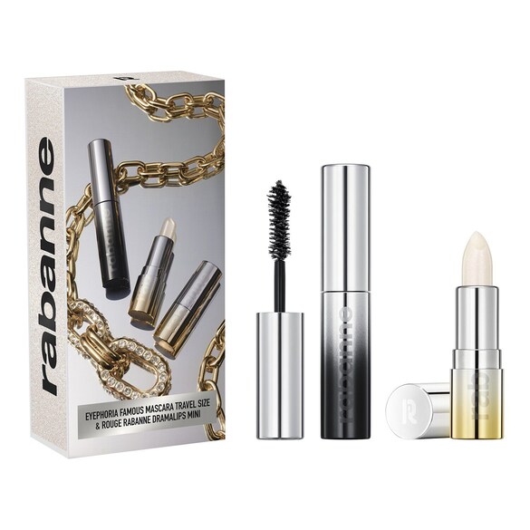 Famous Mascara & Dramalips Glassy - Mini Set Duo, RABANNE MAKEUP