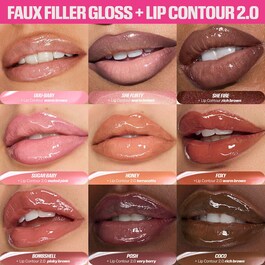 Faux Filler - Hochglänzender Lipgloss