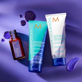 Soin Moroccanoil Violet - Für blondes, gesträhntes und graues Haar