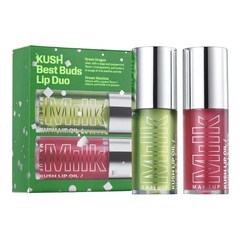 Kush Best Buds Lip Oil Duo - Ein Set mit zwei Ölen Kush Lip Oil, MILK