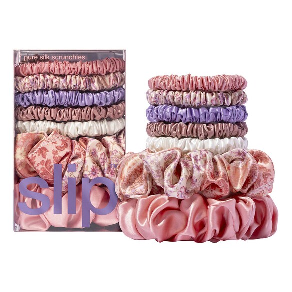 Reine Seide Assorted Scrunchie Boteh, SLIPSILK