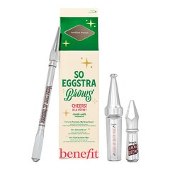 So Eggstra Brows - Augenbrauenstift, - gel & -wachs Weihnachtsset in Shade 4, BENEFIT COSMETICS