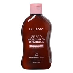 Watermelon Tanning Oil SPF 50 - Schutzendes Bräunungsöl, BALI BODY