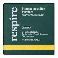 Festes Shampoo - Reinigendes Shampoo, RESPIRE