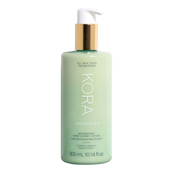 Nourishing Hand & Body Lotion - Weichmachende Feuchtigkeitspflege für den Körper, KORA ORGANICS