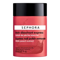 Express-Nagellackentferner-Bad - Extrakt von weißen Pfirsichen, SEPHORA COLLECTION