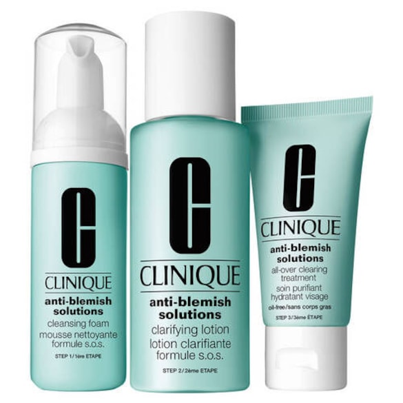 Anti-Blemish Solutions 3-Phasen-Systempflegeset, CLINIQUE