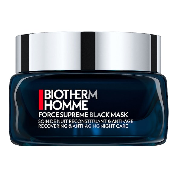 Homme Force - Supreme Black Mask - Nachtcreme, BIOTHERM