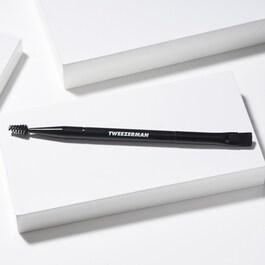 Flat Brow Brush & Spoolie - Flacher Augenbrauenpinsel & Bürstchen