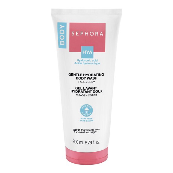 Gentle Hydrating Body Wash - Reinigungsgel fürs Gesicht + Körper, SEPHORA COLLECTION