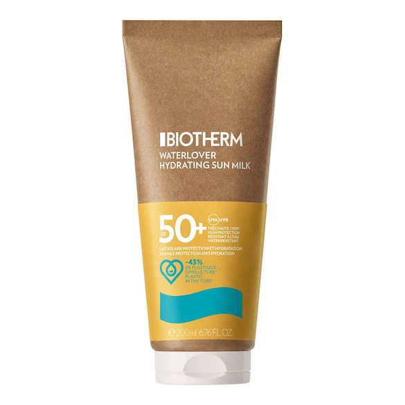Waterlover Hydrating Sun Milk - LSF 50, BIOTHERM