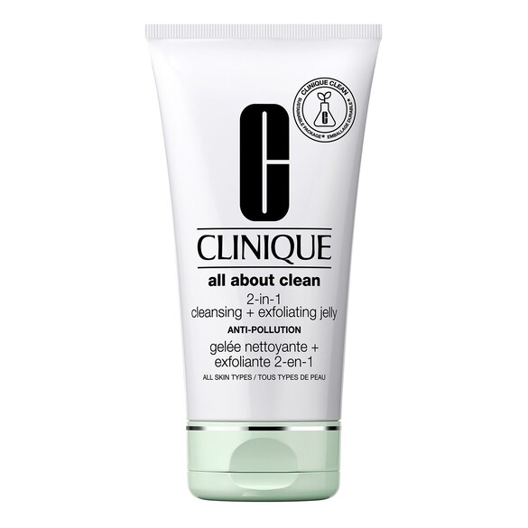 All About Clean™ 2-in-1 Cleansing + Exfoliating Jelly, CLINIQUE