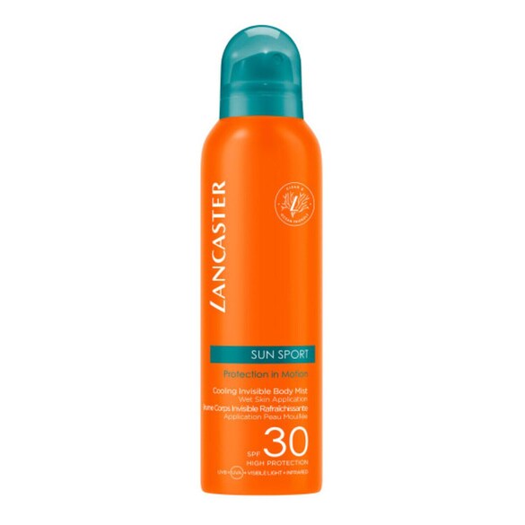 Sun Beauty Sun Sport - Kühlendes Transparentes Spray SPF 30, LANCASTER