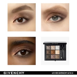 Le 9 de Givenchy - Lidschattenpalette Multi-Finish mit 12 Stunden Halt
