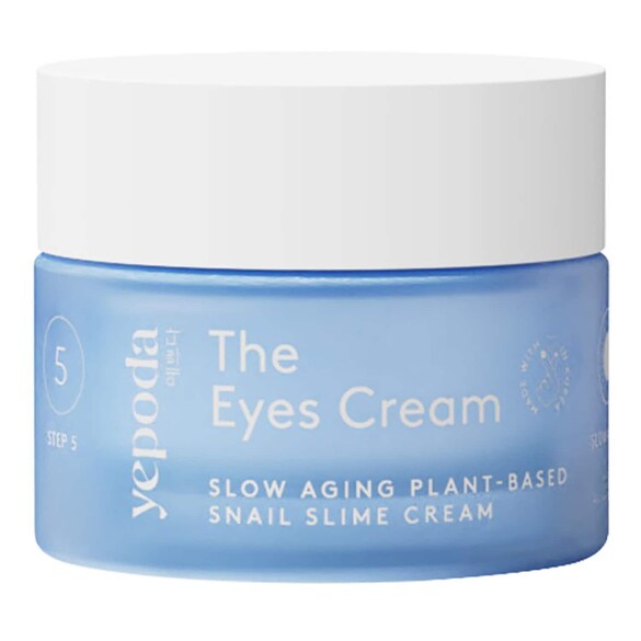 The Eyes Cream - Augencreme mit pflanzlicher Schneckenschleim-Alternative, YEPODA