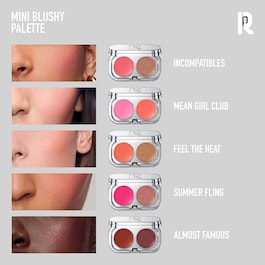 Mini Blushy Palette - Getönter Blush für Lippen & Wangen