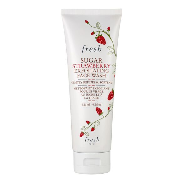 Sugar Strawberry Exfoliating Face Wash, FRESH