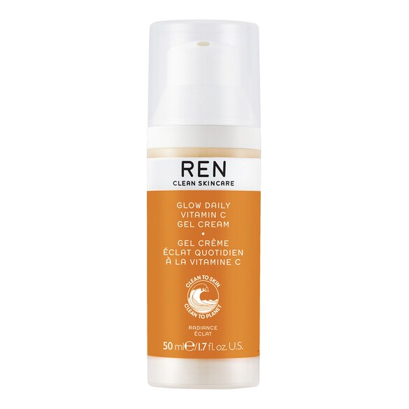 Glow Daily Vitamin C Gel Cream - Hydrating Face Care, REN CLEAN SKINCARE